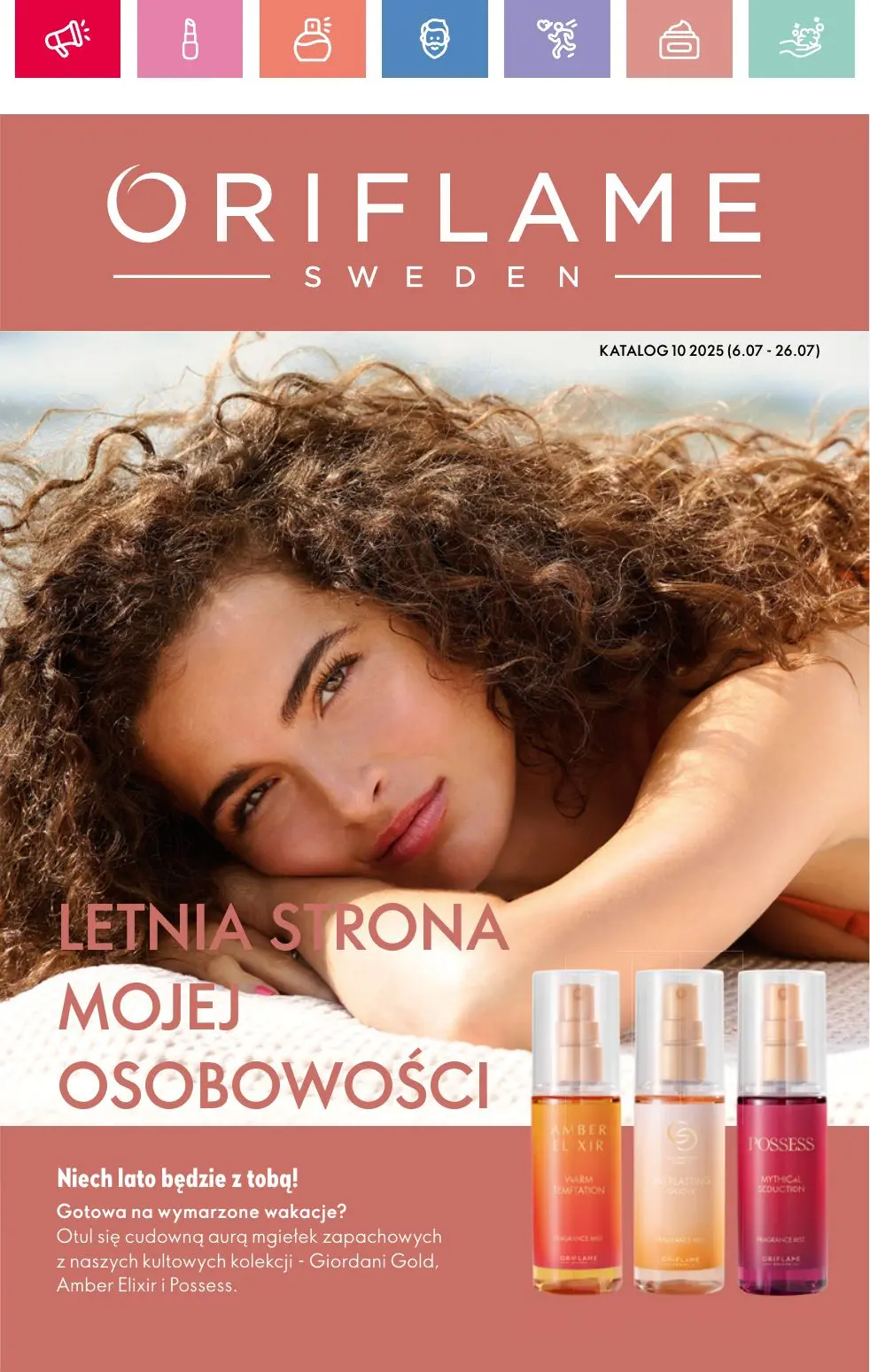gazetka promocyjna ORIFLAME Letnia strona mojej osobowości - Strona 1