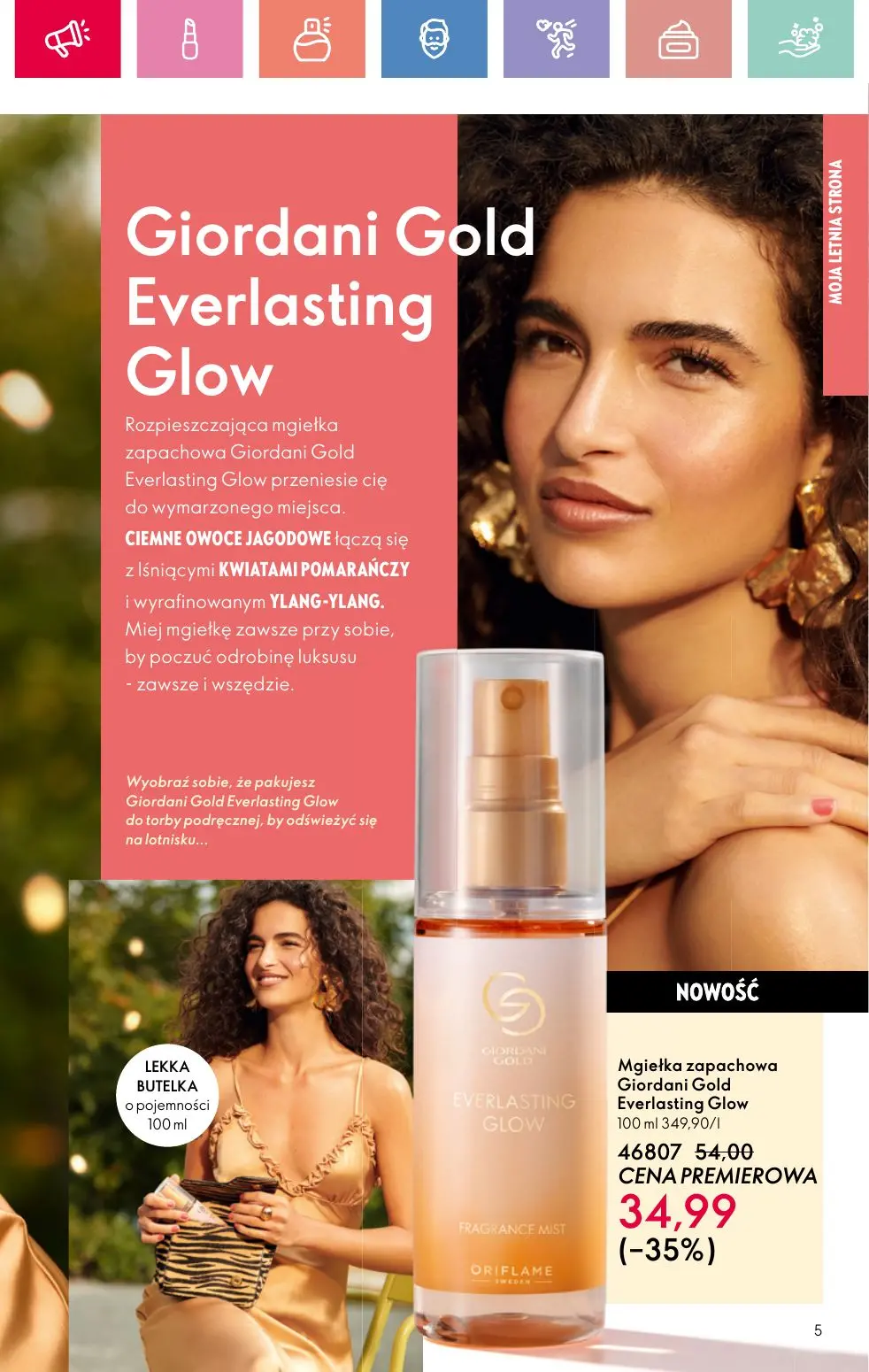 gazetka promocyjna ORIFLAME Letnia strona mojej osobowości - Strona 5