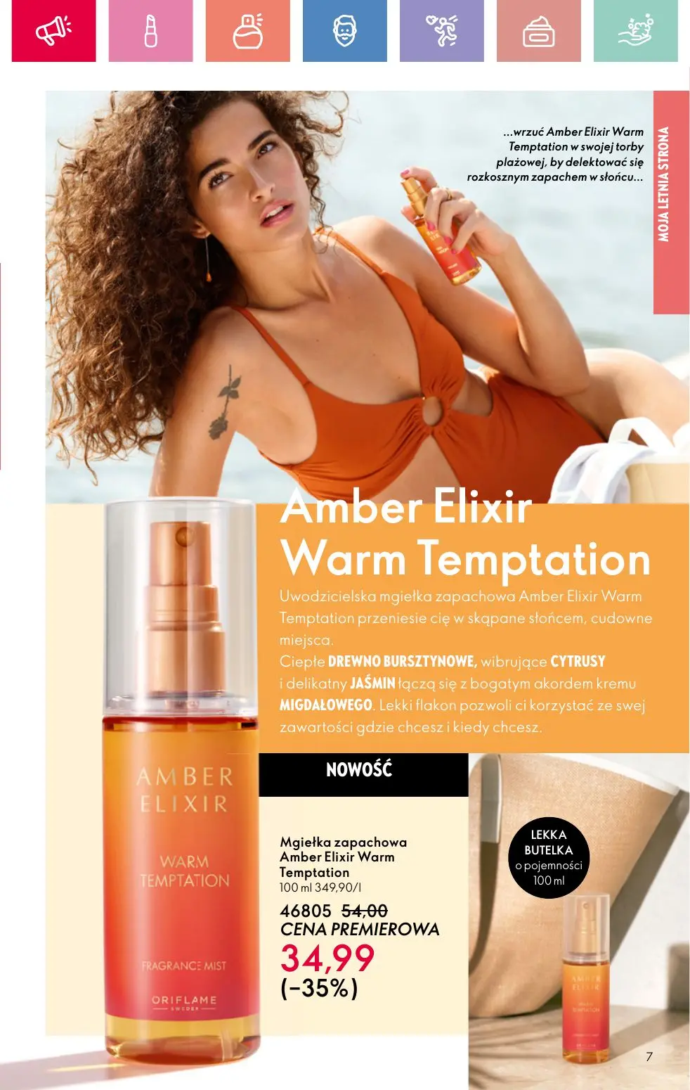 gazetka promocyjna ORIFLAME Letnia strona mojej osobowości - Strona 7