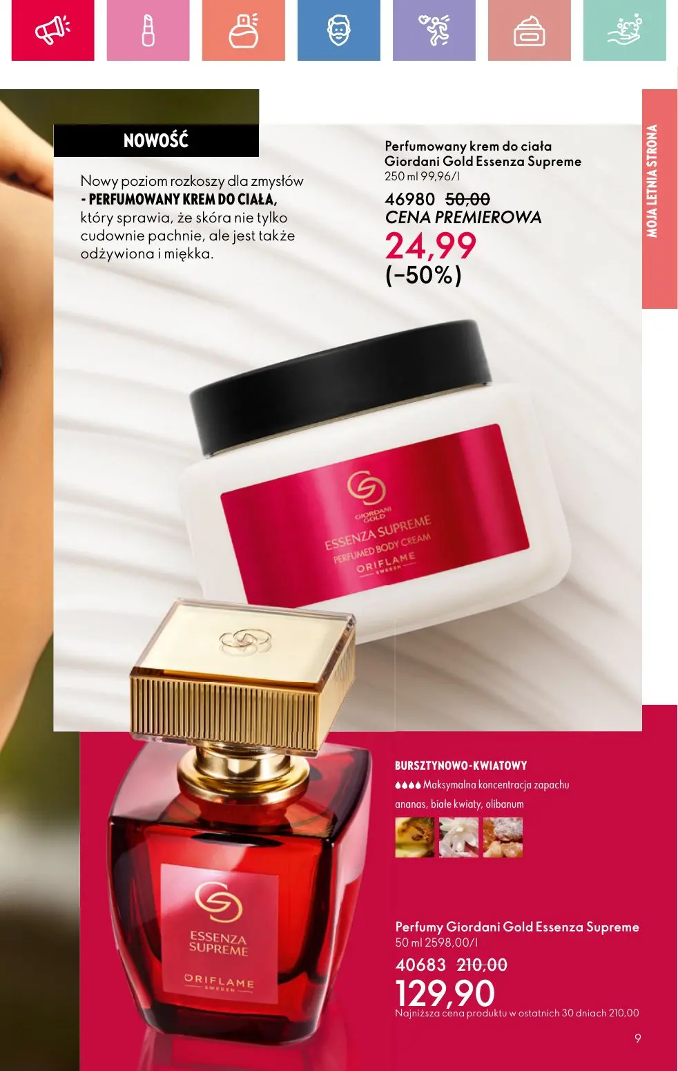 gazetka promocyjna ORIFLAME Letnia strona mojej osobowości - Strona 9