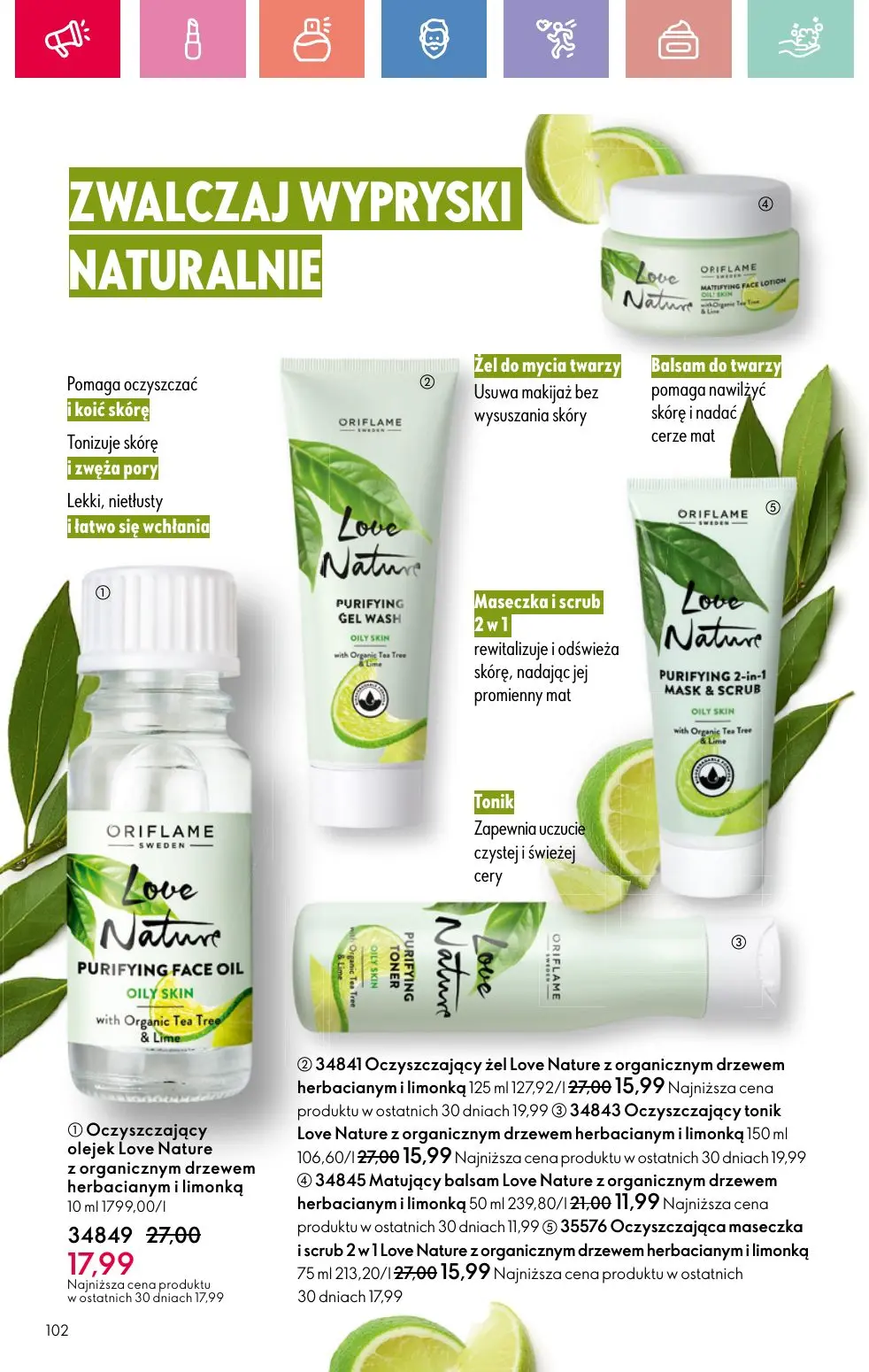 gazetka promocyjna ORIFLAME Letnia strona mojej osobowości - Strona 102