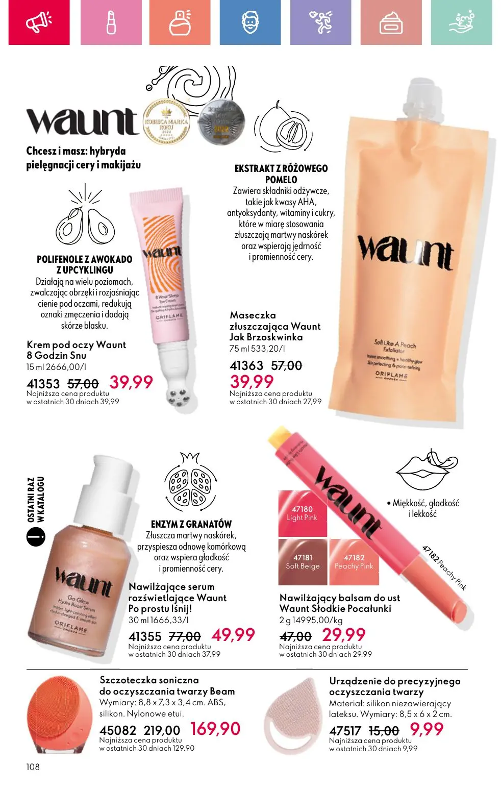 gazetka promocyjna ORIFLAME Letnia strona mojej osobowości - Strona 108