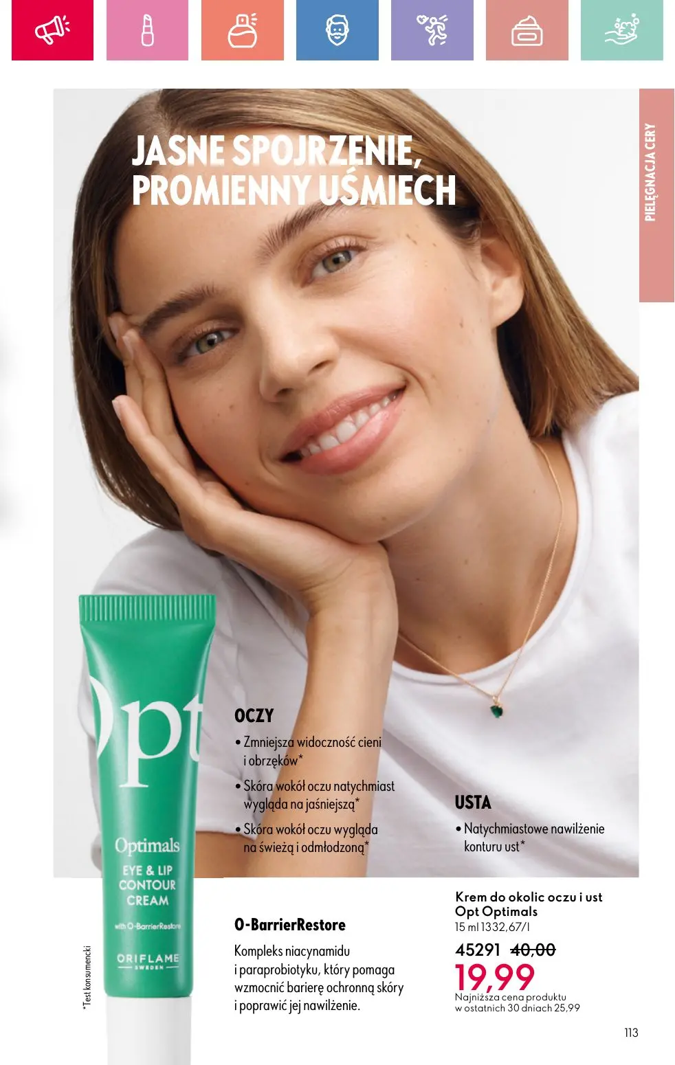 gazetka promocyjna ORIFLAME Letnia strona mojej osobowości - Strona 113