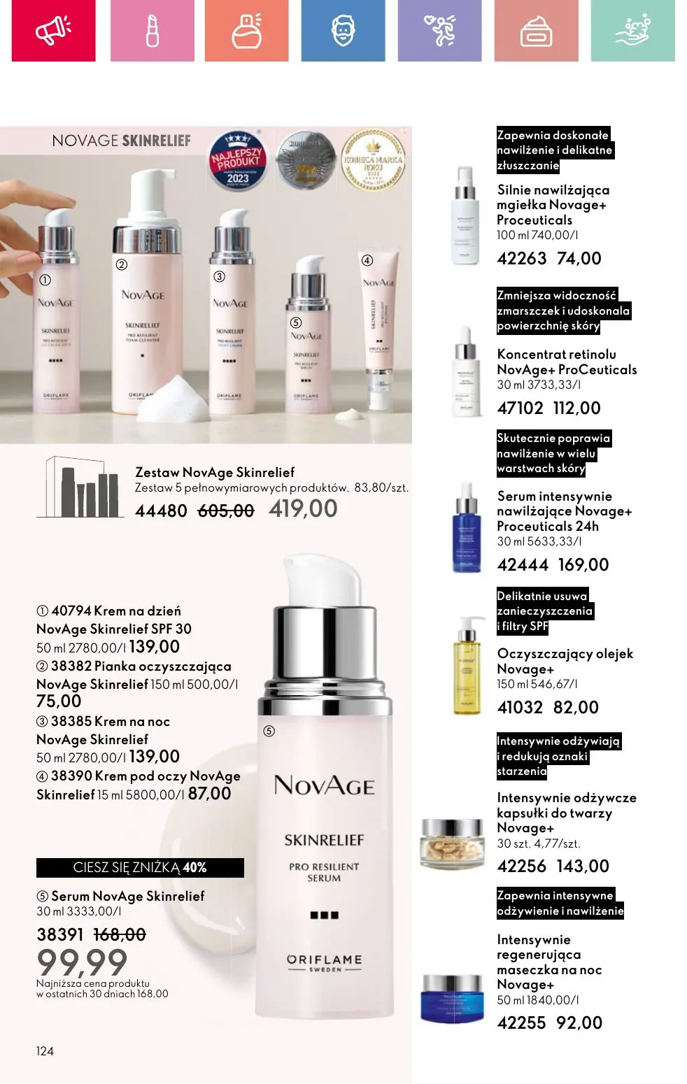 gazetka promocyjna ORIFLAME Letnia strona mojej osobowości - Strona 124