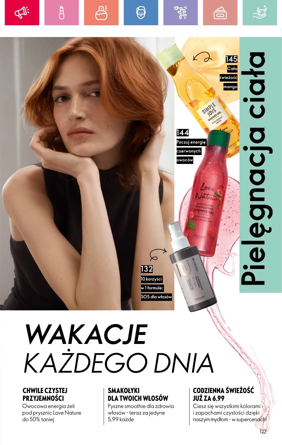 gazetka promocyjna ORIFLAME Letnia strona mojej osobowości - Strona 127