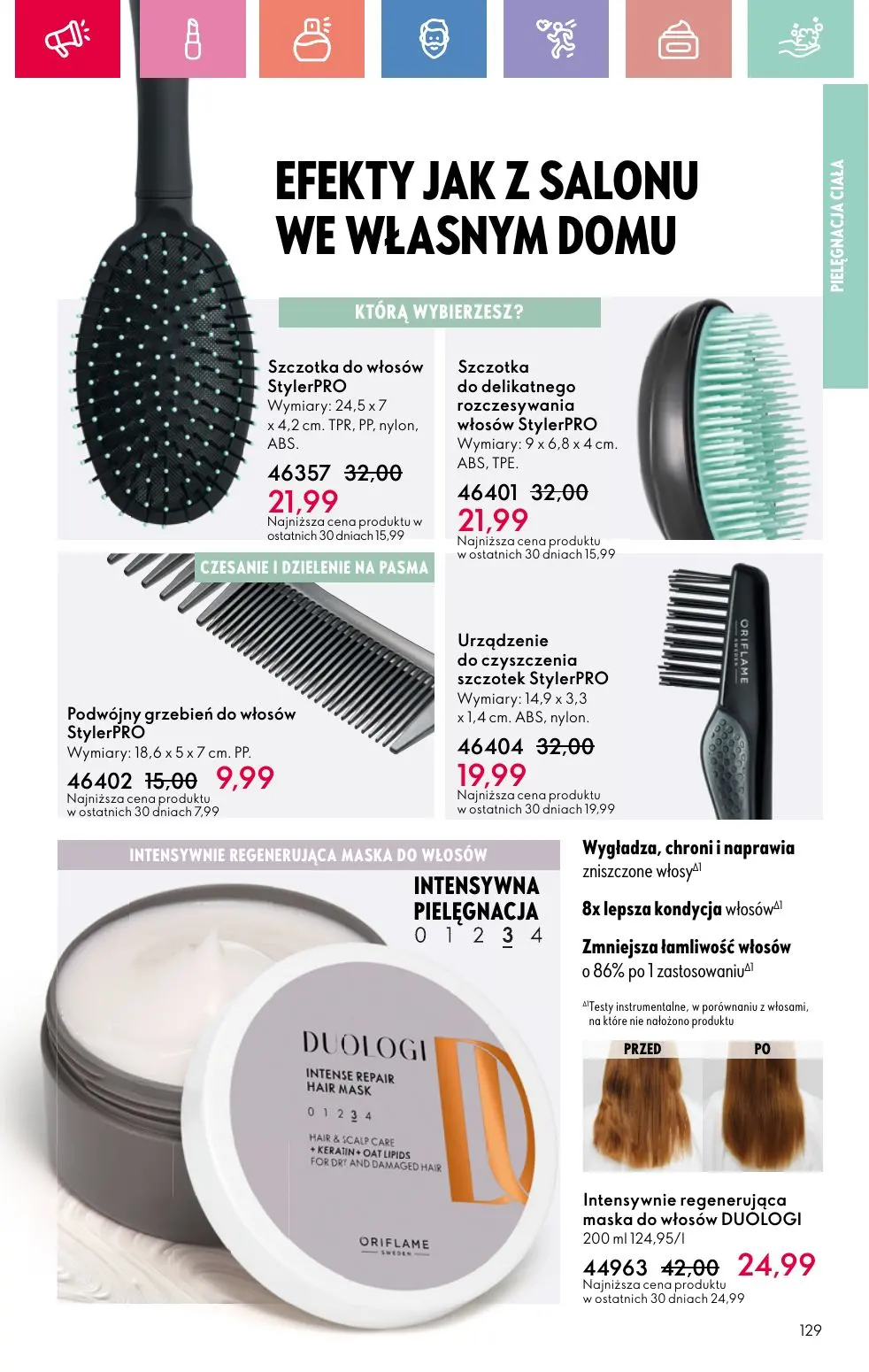 gazetka promocyjna ORIFLAME Letnia strona mojej osobowości - Strona 129