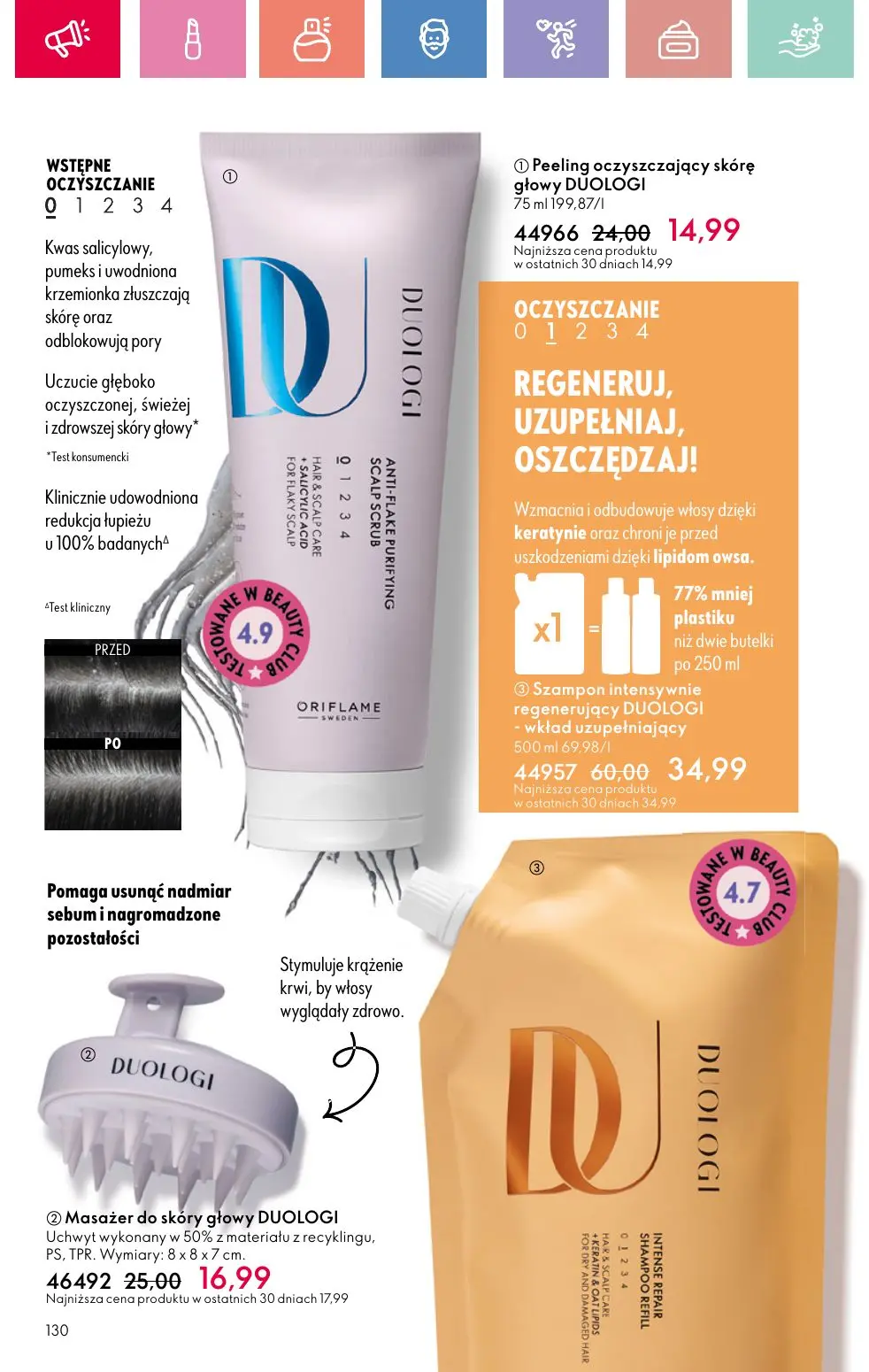 gazetka promocyjna ORIFLAME Letnia strona mojej osobowości - Strona 130