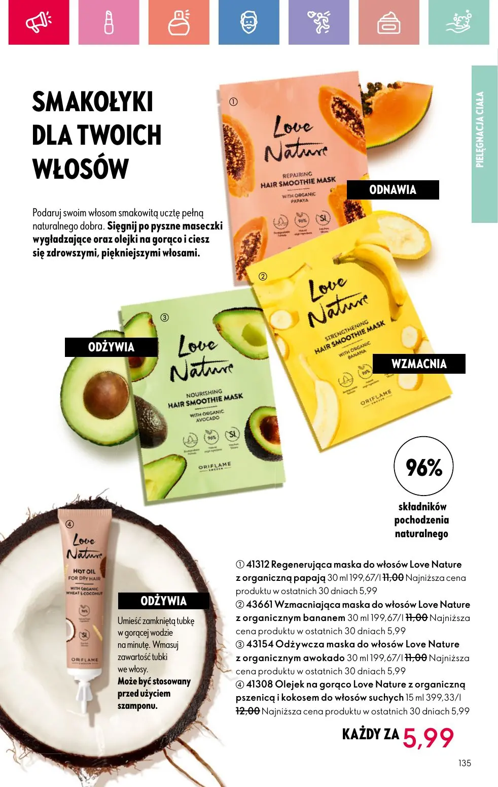 gazetka promocyjna ORIFLAME Letnia strona mojej osobowości - Strona 135