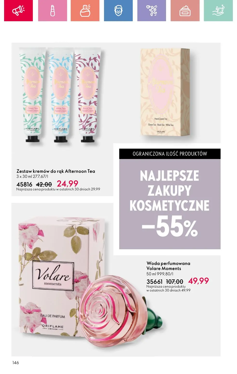 gazetka promocyjna ORIFLAME Letnia strona mojej osobowości - Strona 146