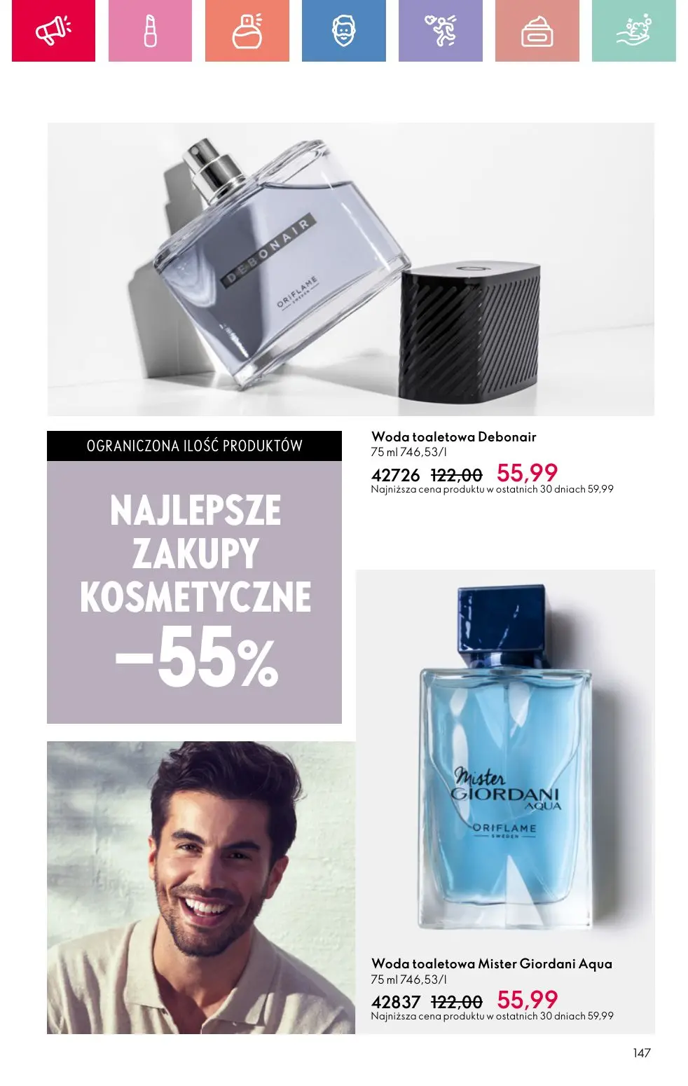 gazetka promocyjna ORIFLAME Letnia strona mojej osobowości - Strona 147