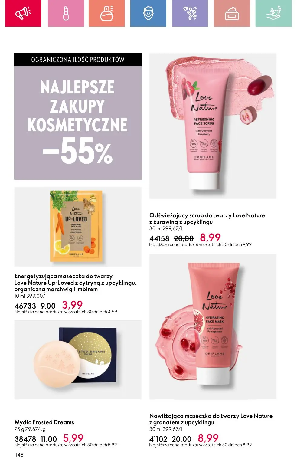 gazetka promocyjna ORIFLAME Letnia strona mojej osobowości - Strona 148
