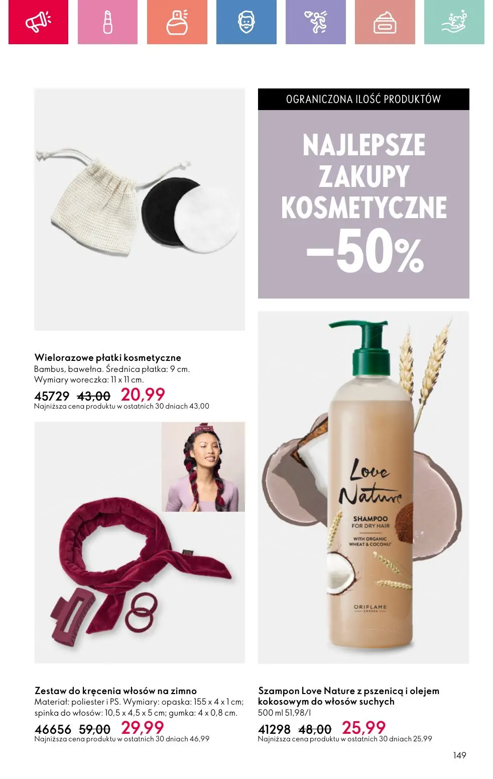 gazetka promocyjna ORIFLAME Letnia strona mojej osobowości - Strona 149