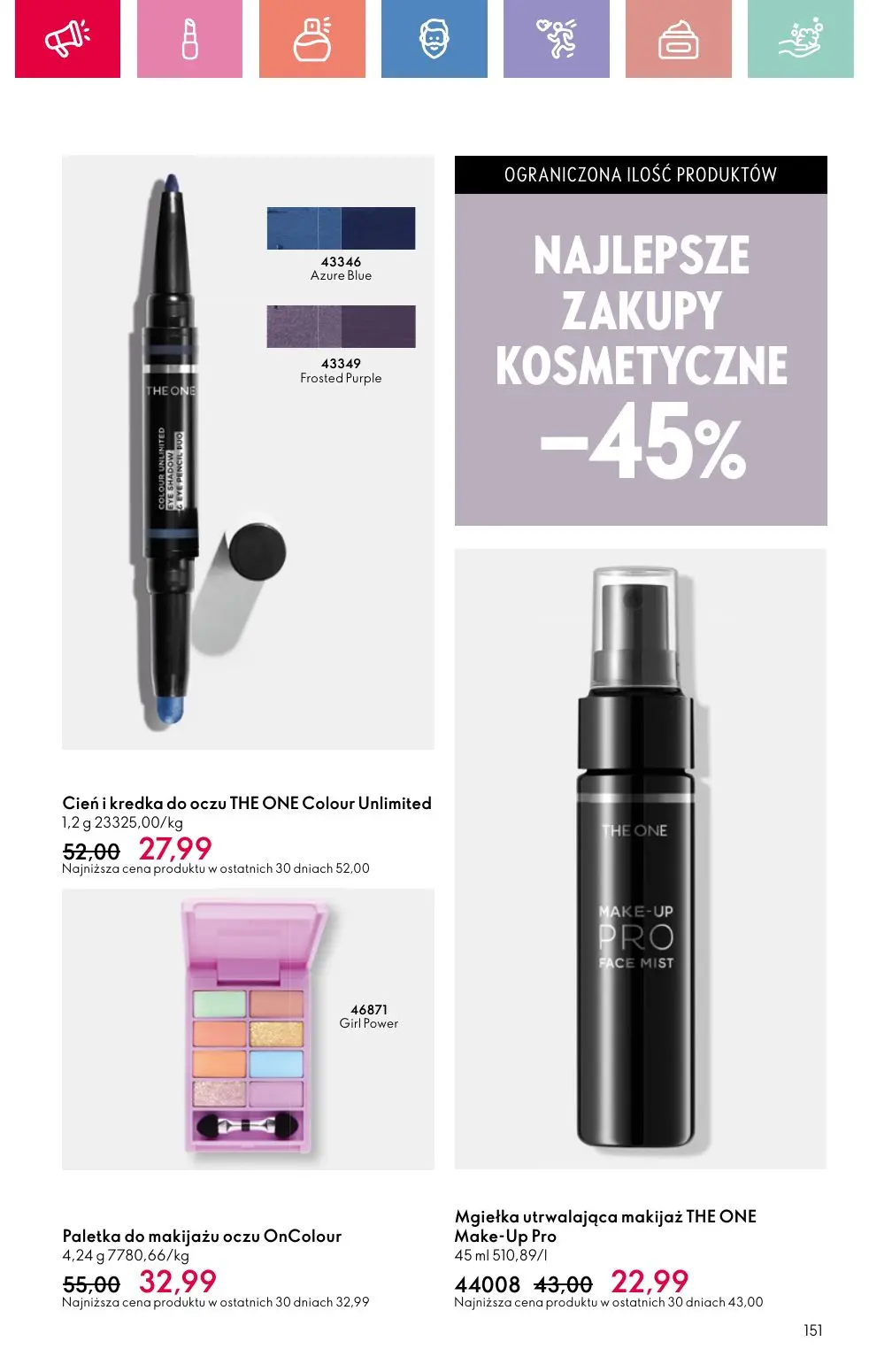 gazetka promocyjna ORIFLAME Letnia strona mojej osobowości - Strona 151