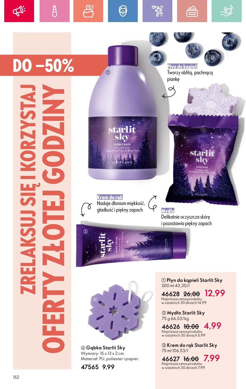 gazetka promocyjna ORIFLAME Letnia strona mojej osobowości - Strona 152