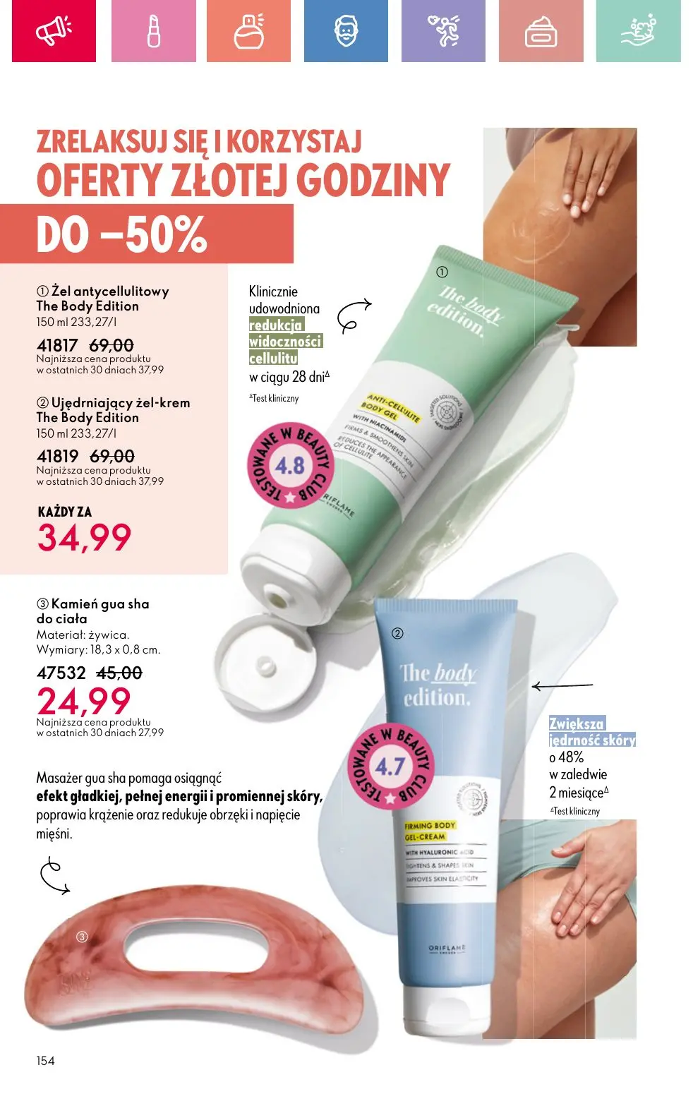 gazetka promocyjna ORIFLAME Letnia strona mojej osobowości - Strona 154