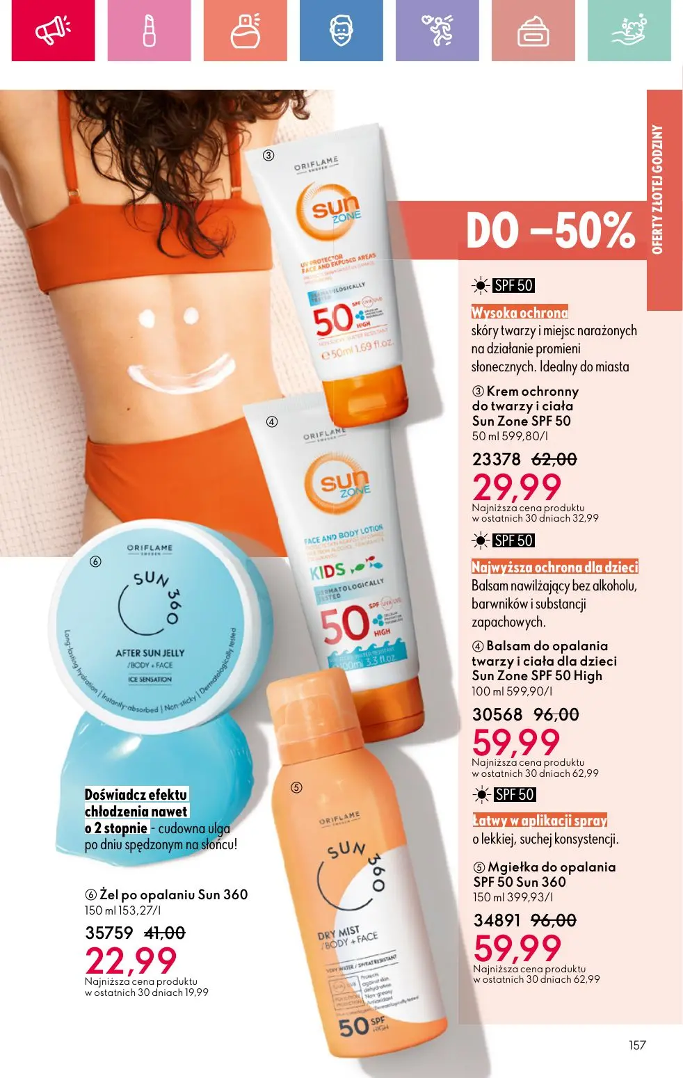 gazetka promocyjna ORIFLAME Letnia strona mojej osobowości - Strona 157
