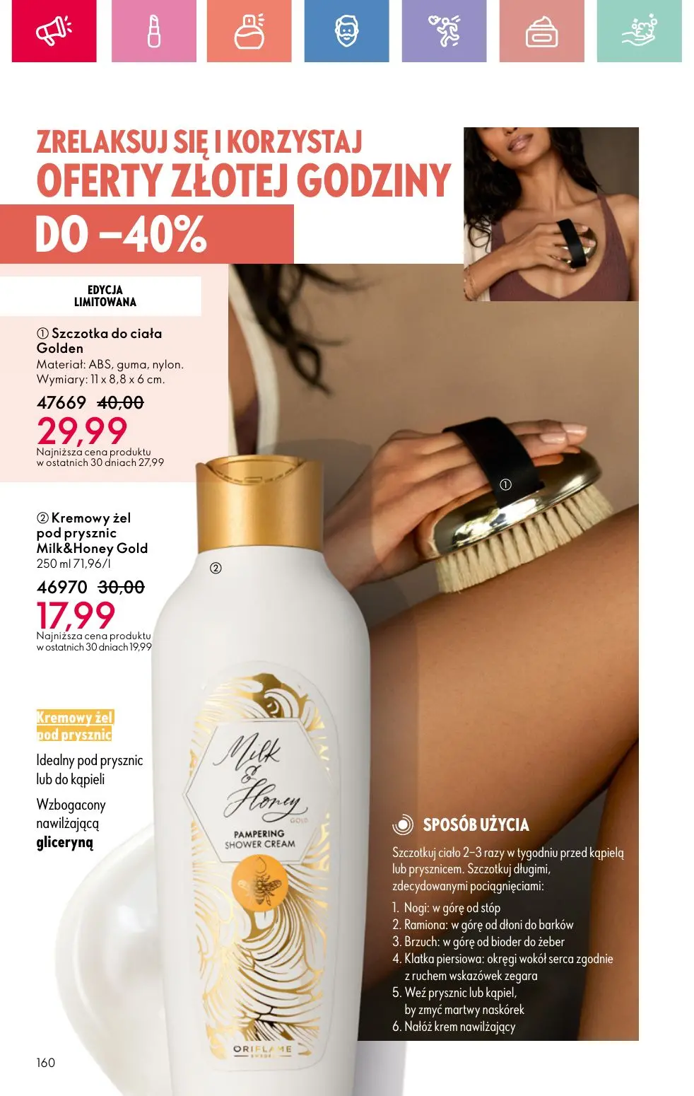 gazetka promocyjna ORIFLAME Letnia strona mojej osobowości - Strona 160