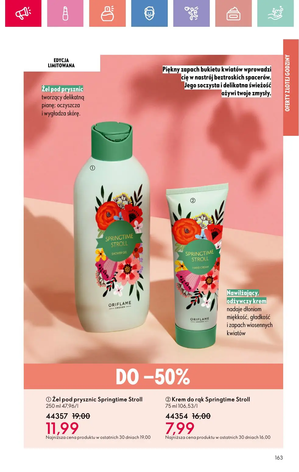gazetka promocyjna ORIFLAME Letnia strona mojej osobowości - Strona 163