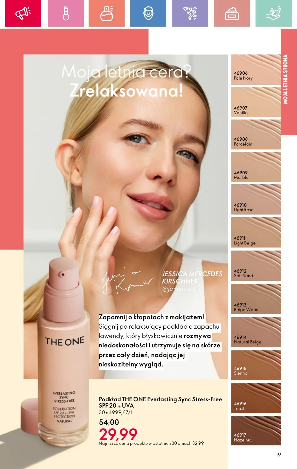 gazetka promocyjna ORIFLAME Letnia strona mojej osobowości - Strona 19