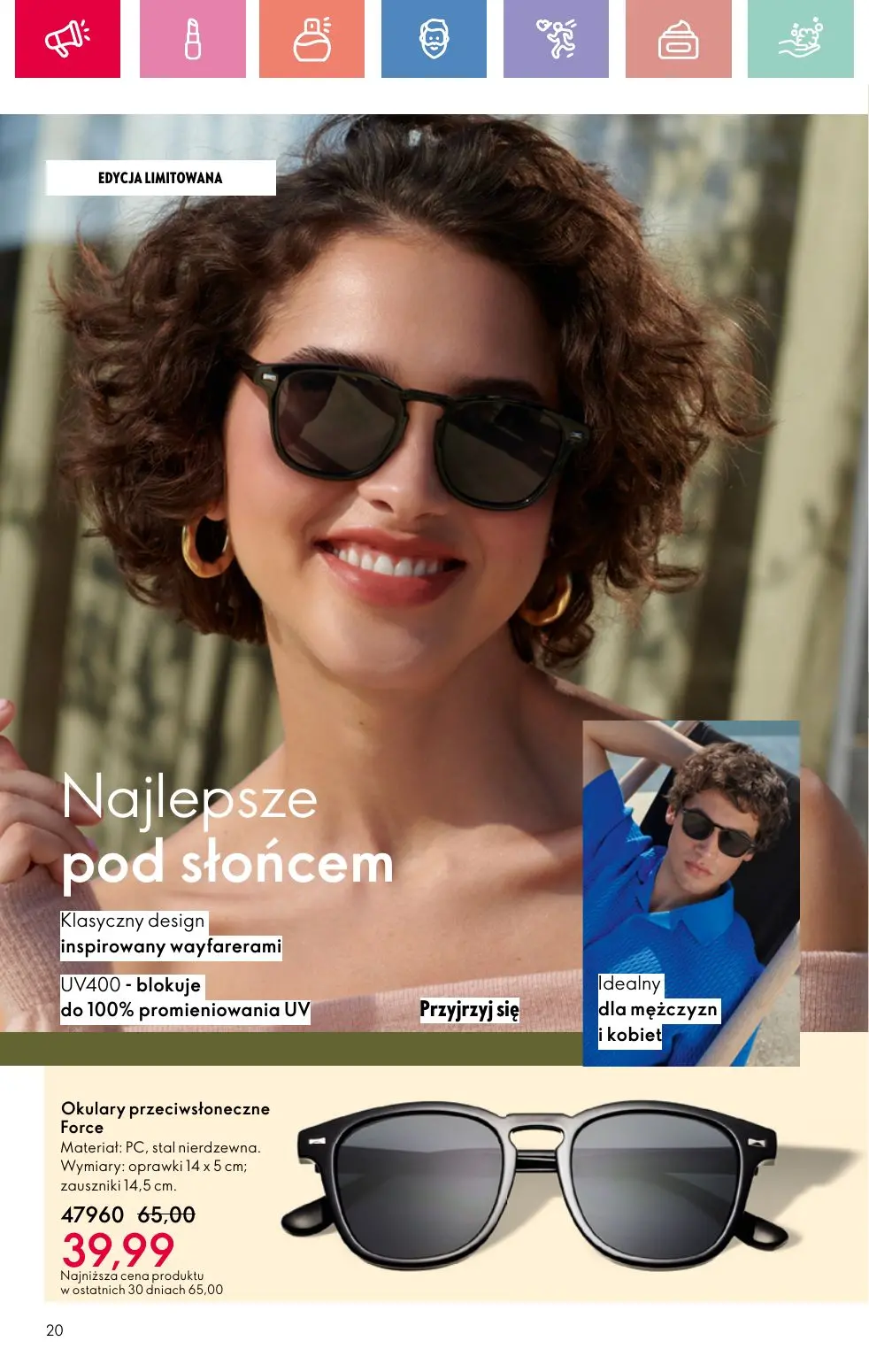gazetka promocyjna ORIFLAME Letnia strona mojej osobowości - Strona 20