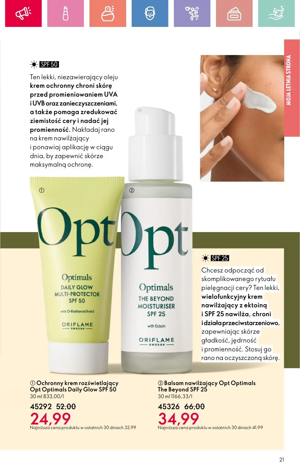 gazetka promocyjna ORIFLAME Letnia strona mojej osobowości - Strona 21