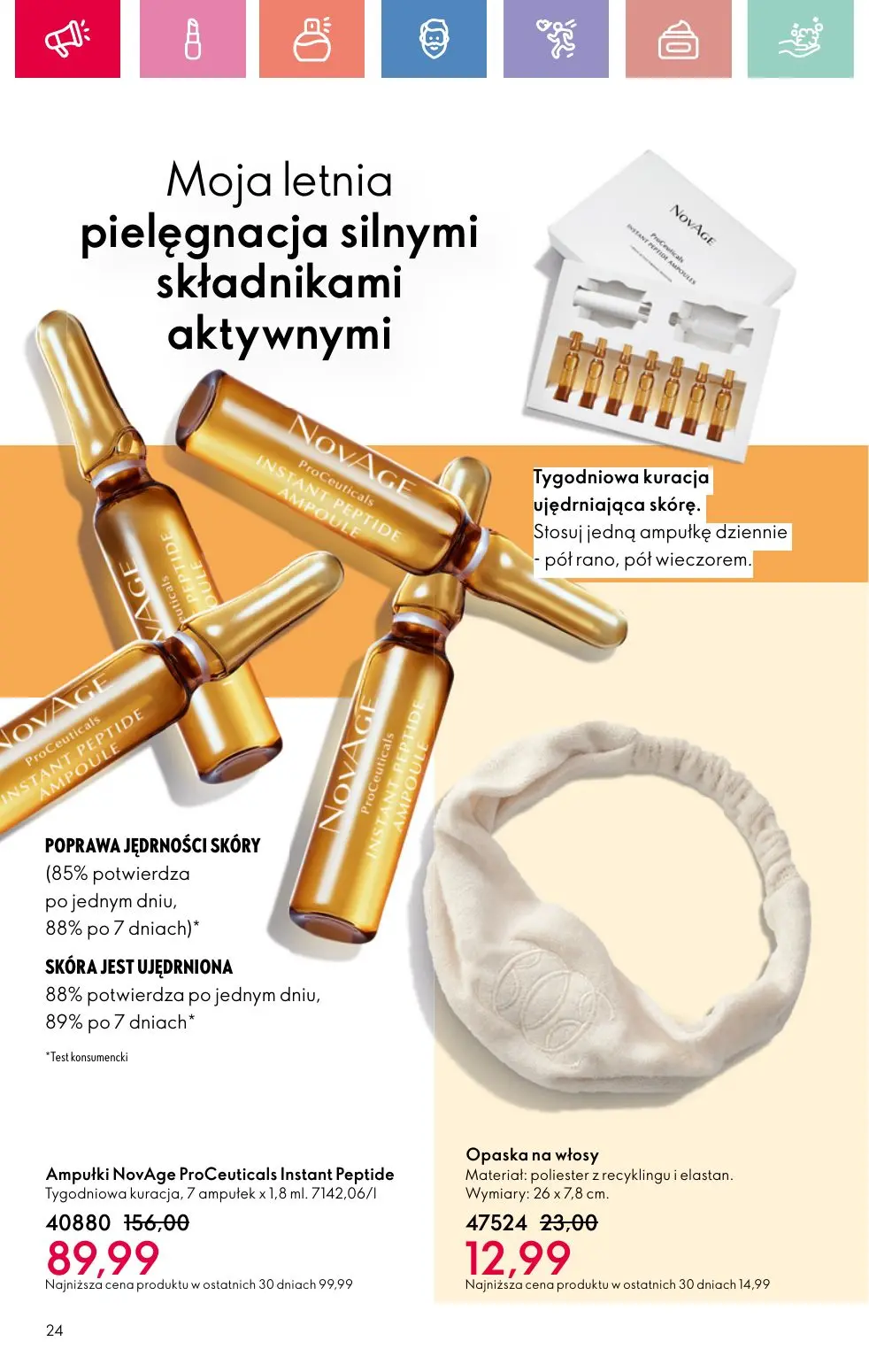 gazetka promocyjna ORIFLAME Letnia strona mojej osobowości - Strona 24
