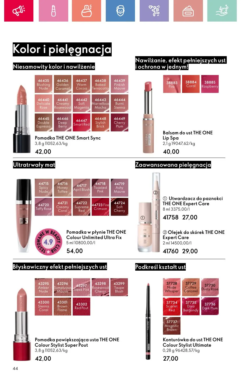 gazetka promocyjna ORIFLAME Letnia strona mojej osobowości - Strona 44