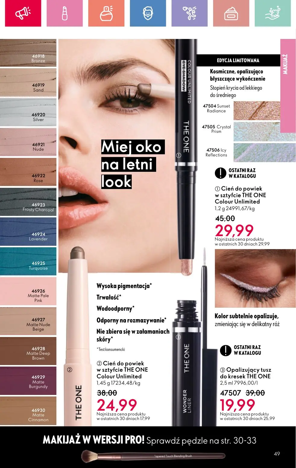 gazetka promocyjna ORIFLAME Letnia strona mojej osobowości - Strona 49