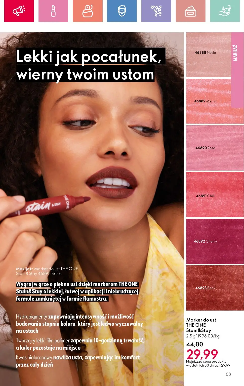 gazetka promocyjna ORIFLAME Letnia strona mojej osobowości - Strona 53