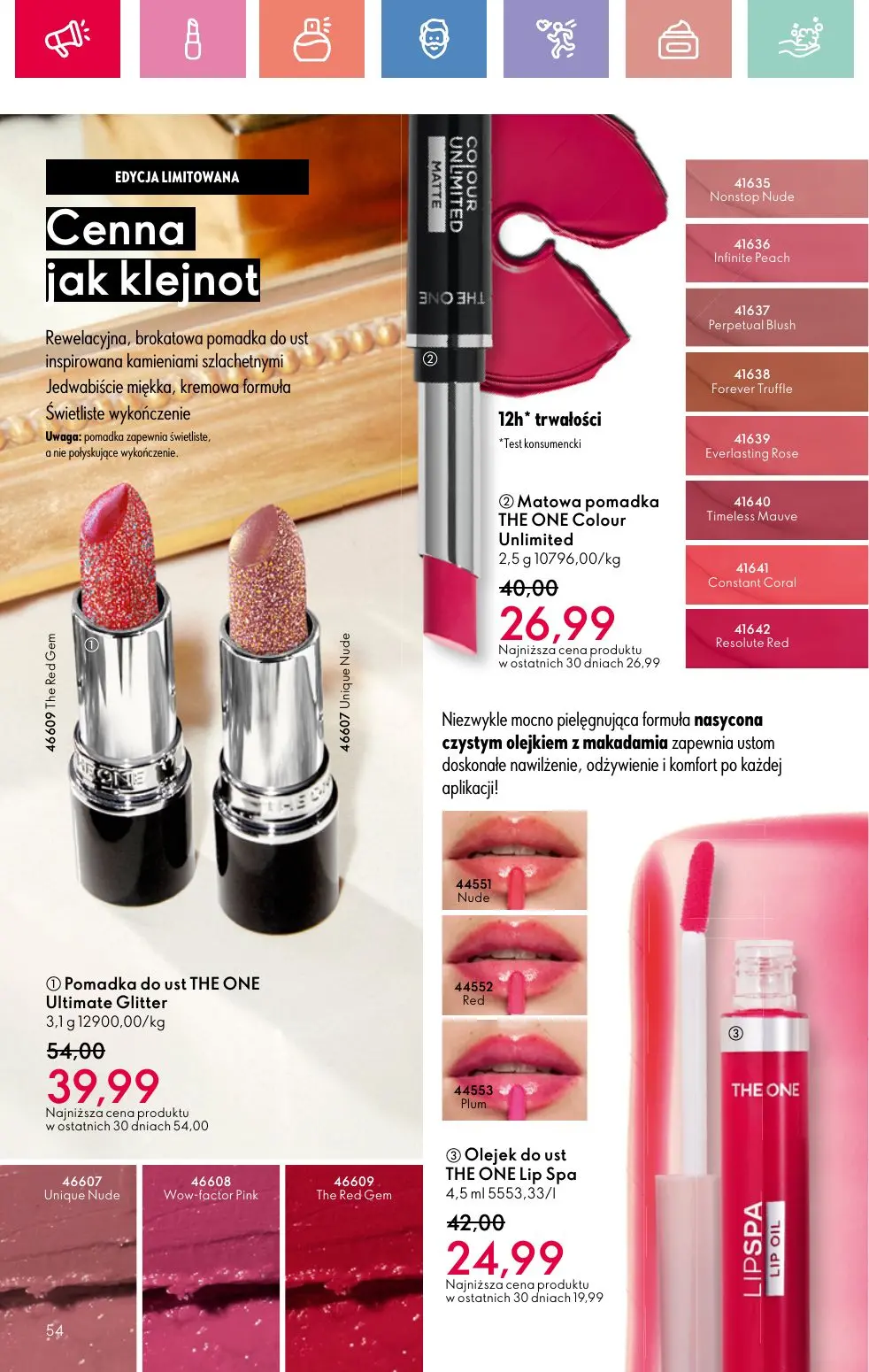 gazetka promocyjna ORIFLAME Letnia strona mojej osobowości - Strona 54