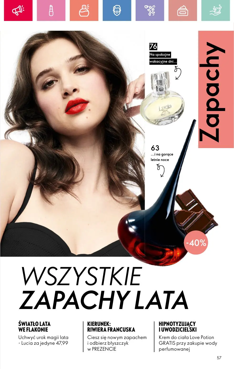 gazetka promocyjna ORIFLAME Letnia strona mojej osobowości - Strona 57