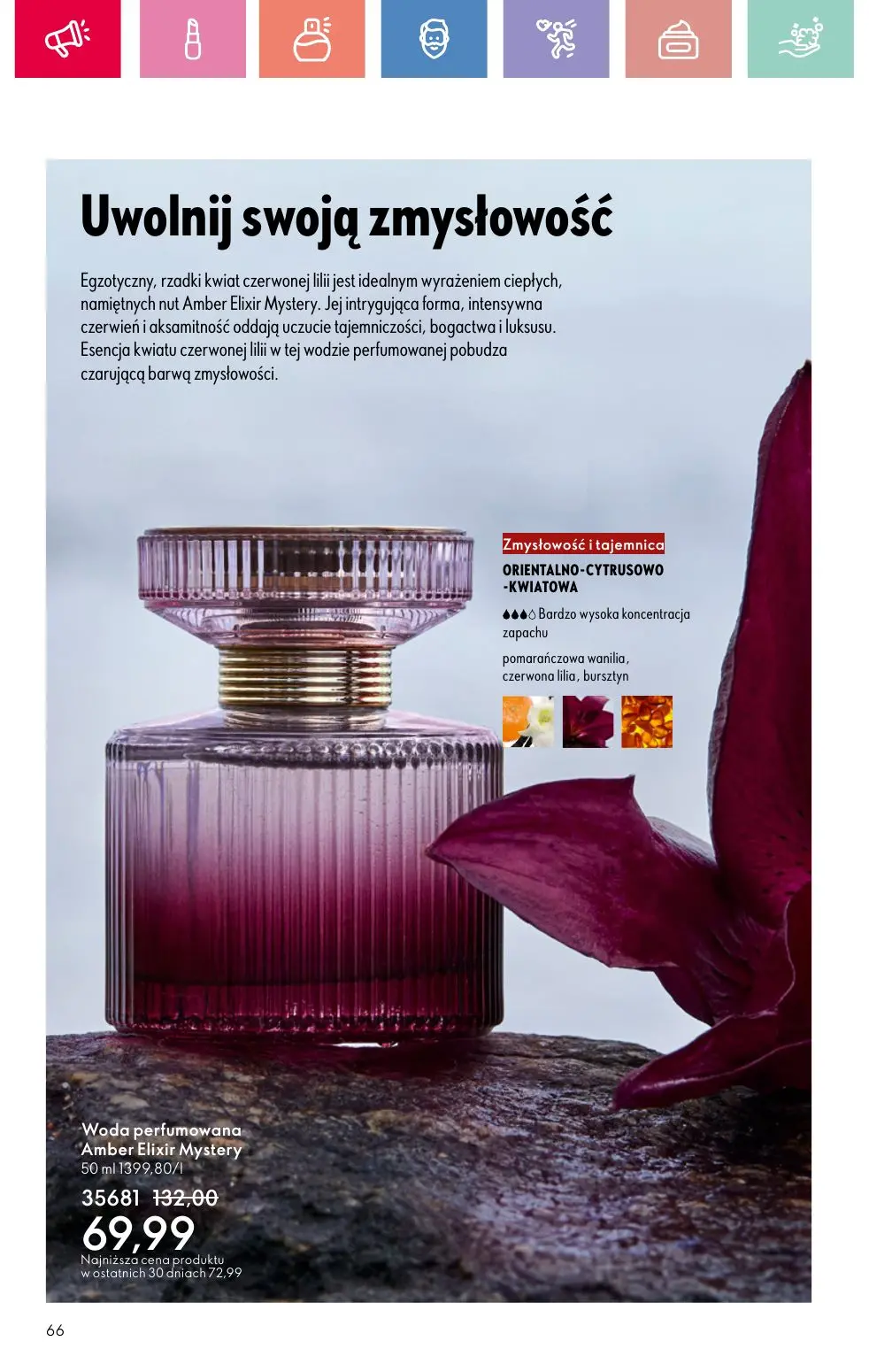 gazetka promocyjna ORIFLAME Letnia strona mojej osobowości - Strona 66