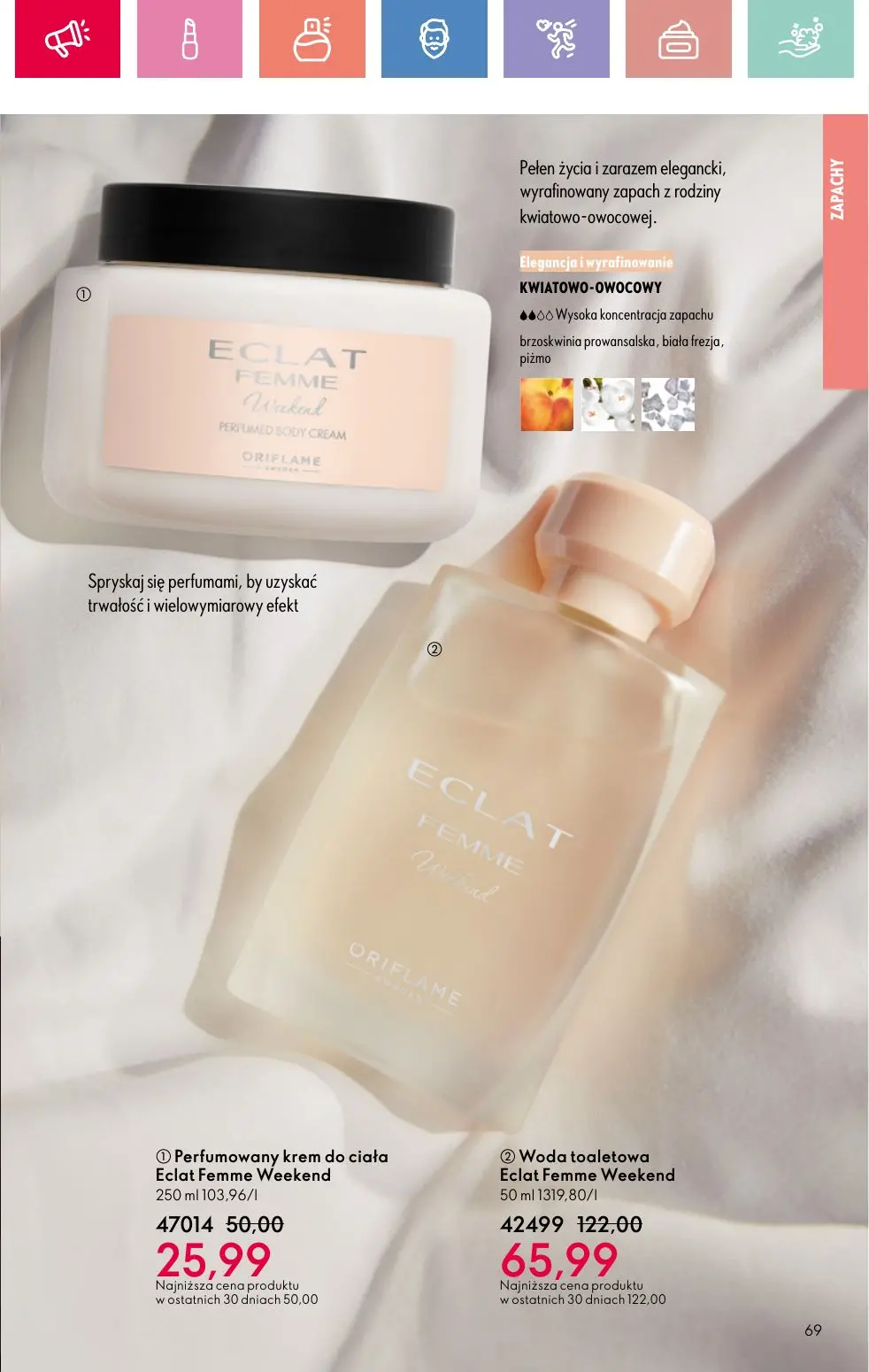 gazetka promocyjna ORIFLAME Letnia strona mojej osobowości - Strona 69