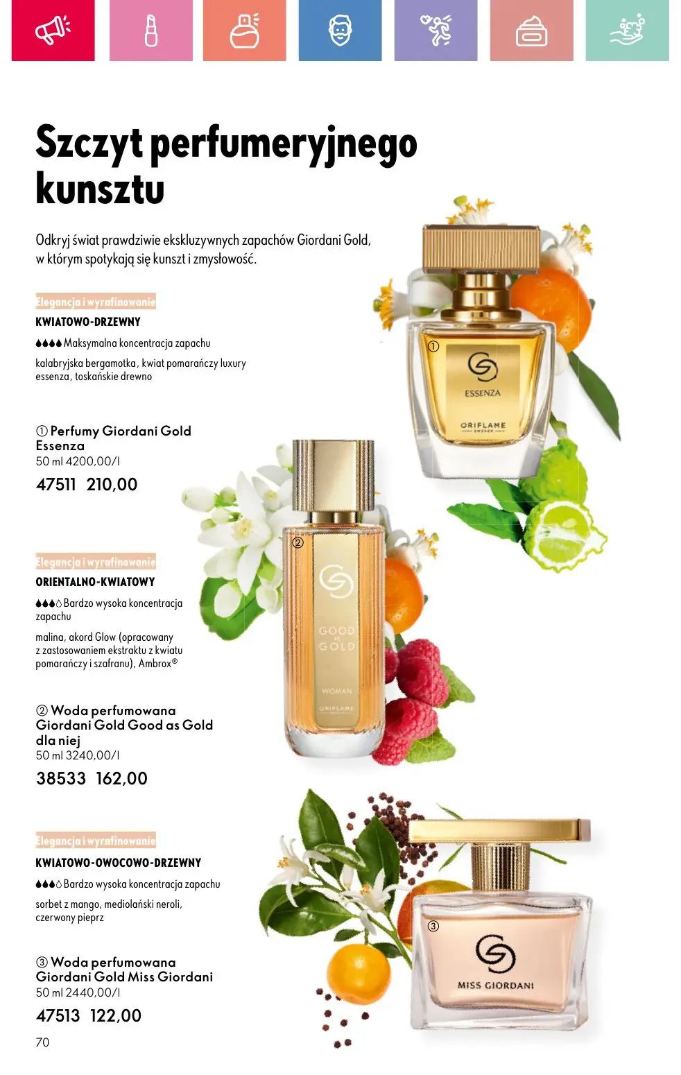 gazetka promocyjna ORIFLAME Letnia strona mojej osobowości - Strona 70