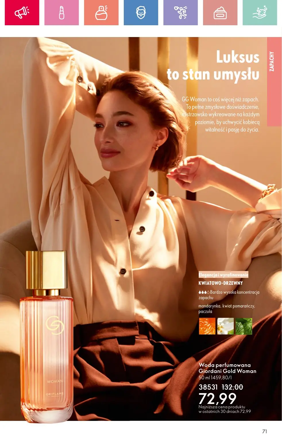 gazetka promocyjna ORIFLAME Letnia strona mojej osobowości - Strona 71