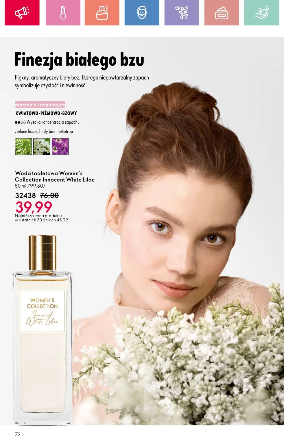 gazetka promocyjna ORIFLAME Letnia strona mojej osobowości - Strona 72