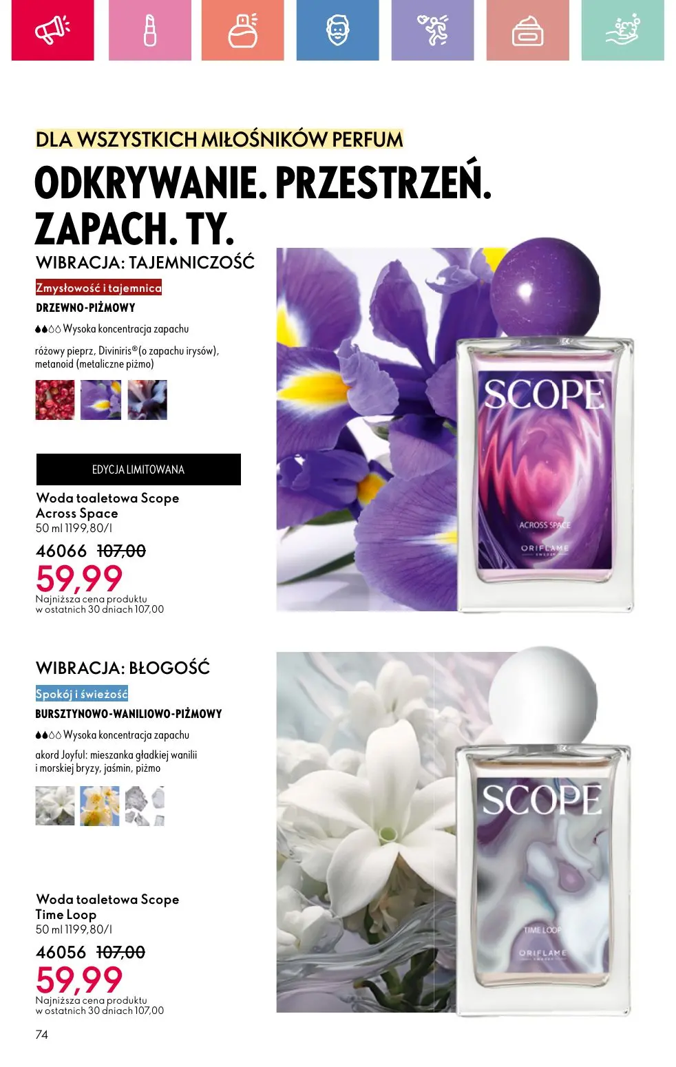 gazetka promocyjna ORIFLAME Letnia strona mojej osobowości - Strona 74