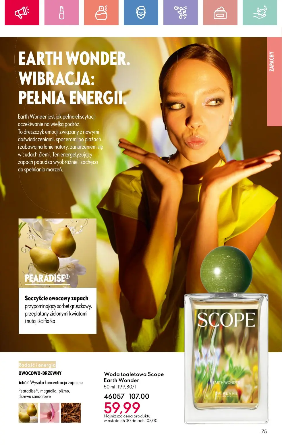 gazetka promocyjna ORIFLAME Letnia strona mojej osobowości - Strona 75