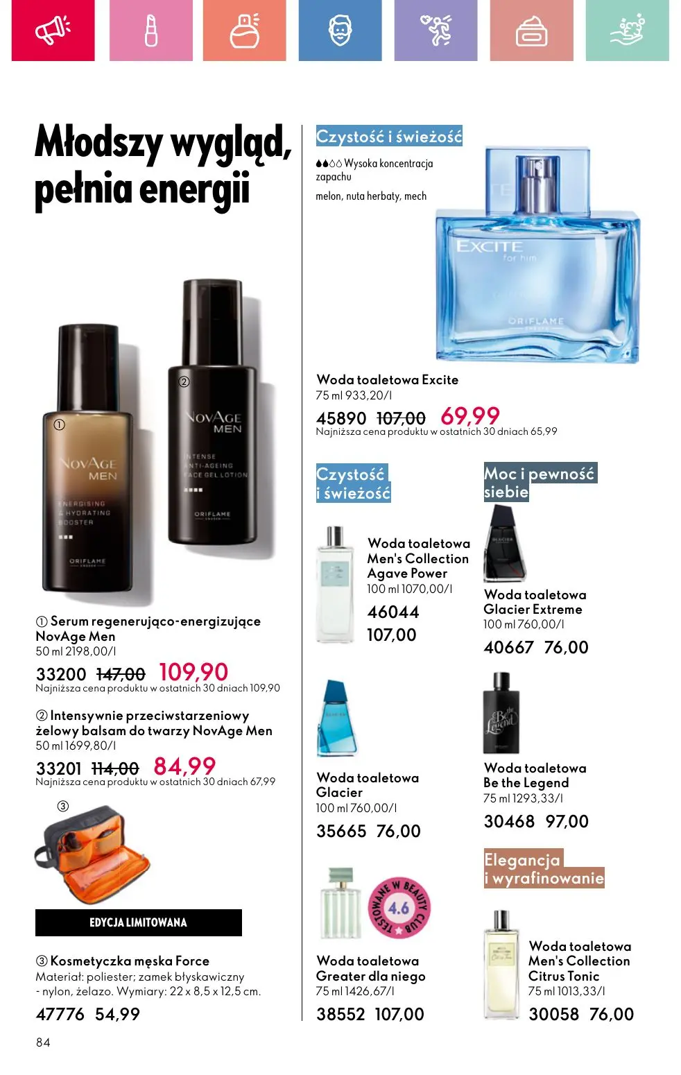 gazetka promocyjna ORIFLAME Letnia strona mojej osobowości - Strona 84
