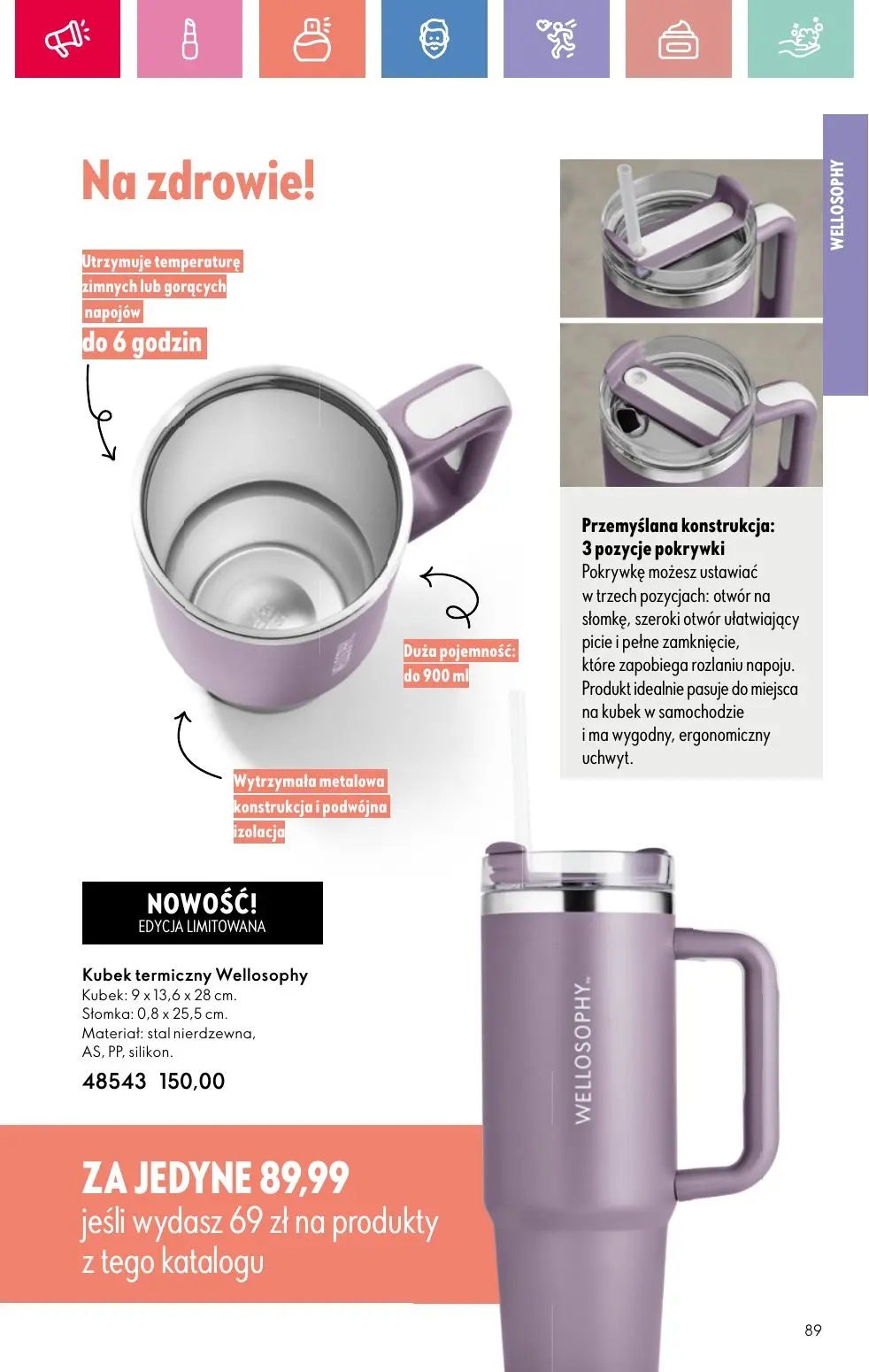 gazetka promocyjna ORIFLAME Letnia strona mojej osobowości - Strona 89