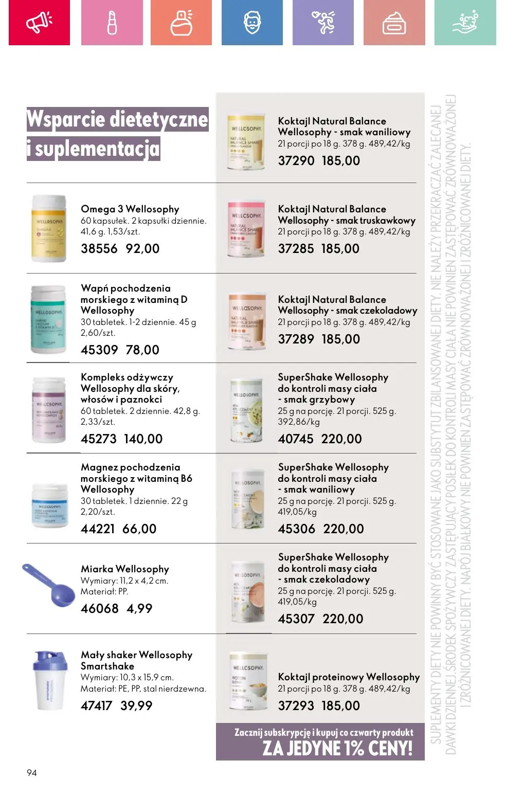 gazetka promocyjna ORIFLAME Letnia strona mojej osobowości - Strona 94