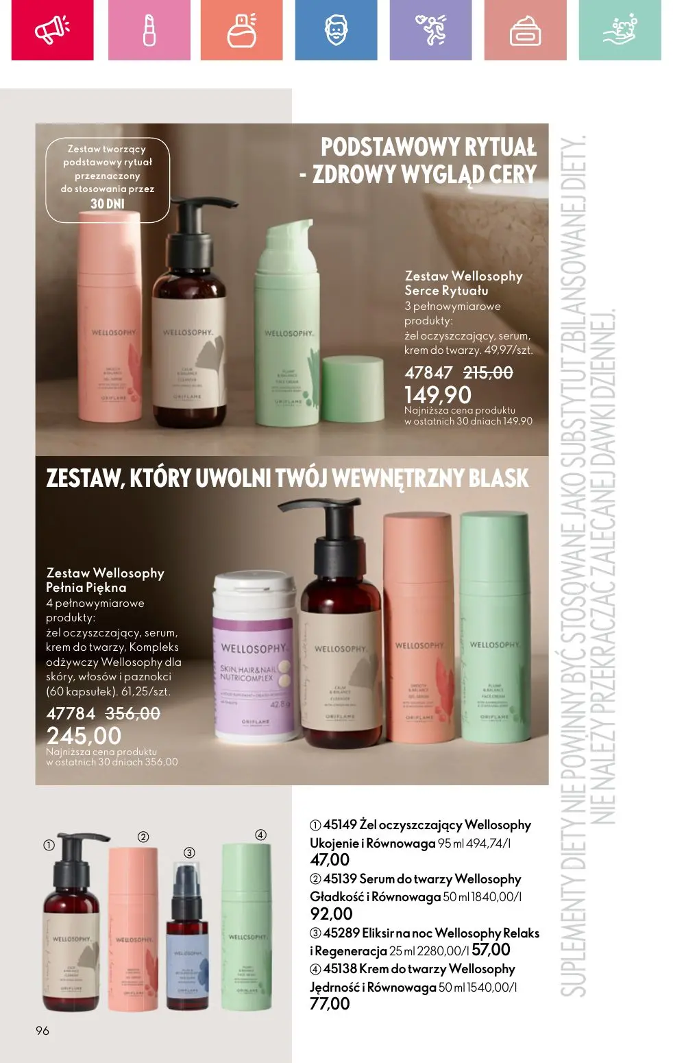 gazetka promocyjna ORIFLAME Letnia strona mojej osobowości - Strona 96