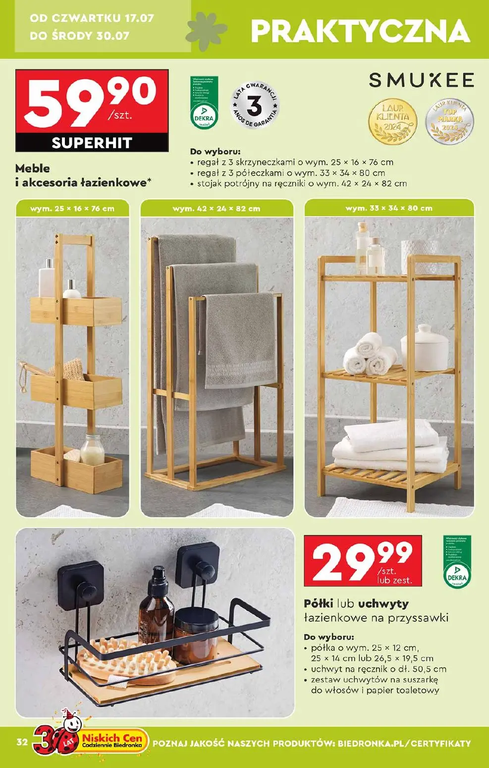 gazetka promocyjna Biedronka Hity i inspiracje - Strona 32