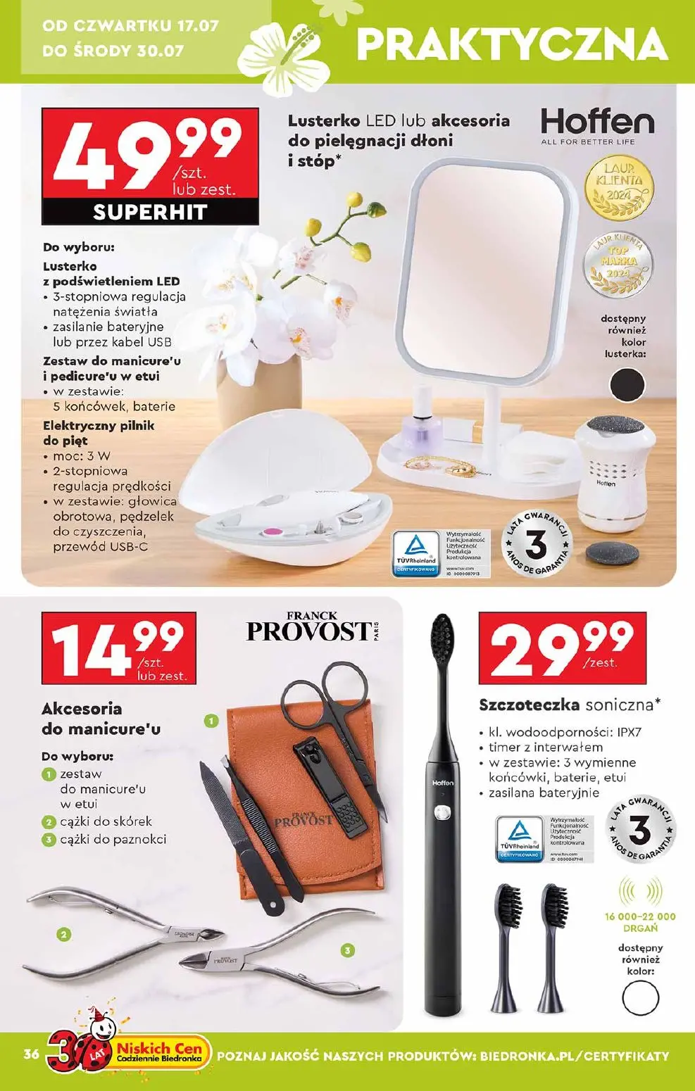 gazetka promocyjna Biedronka Hity i inspiracje - Strona 36