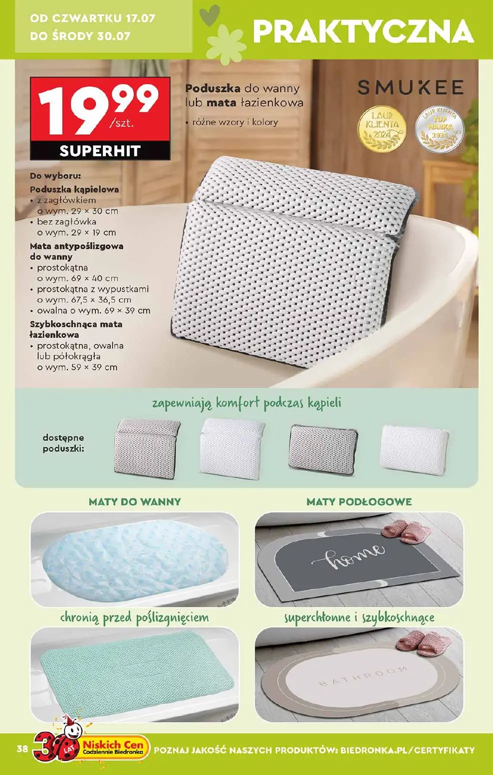 gazetka promocyjna Biedronka Hity i inspiracje - Strona 38