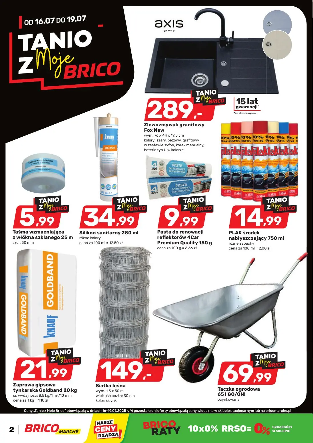 gazetka promocyjna BRICOMARCHE Z pasją do domu i ogrodu - Strona 2