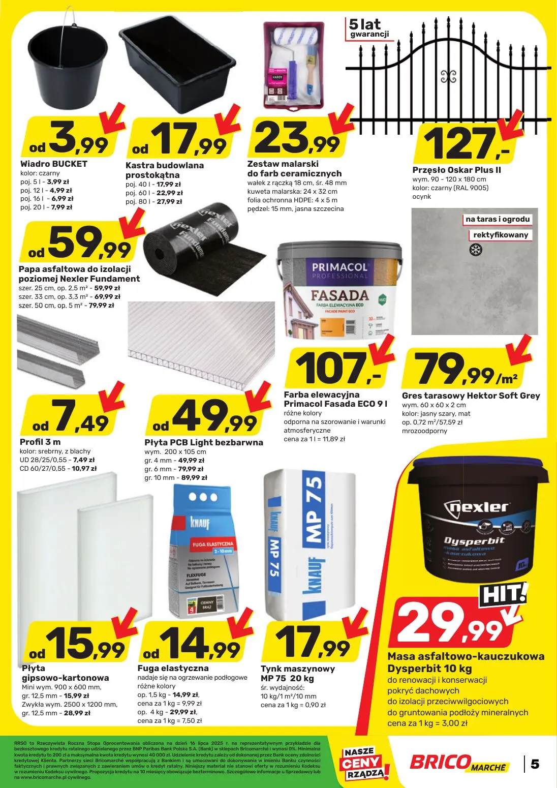 gazetka promocyjna BRICOMARCHE Z pasją do domu i ogrodu - Strona 5