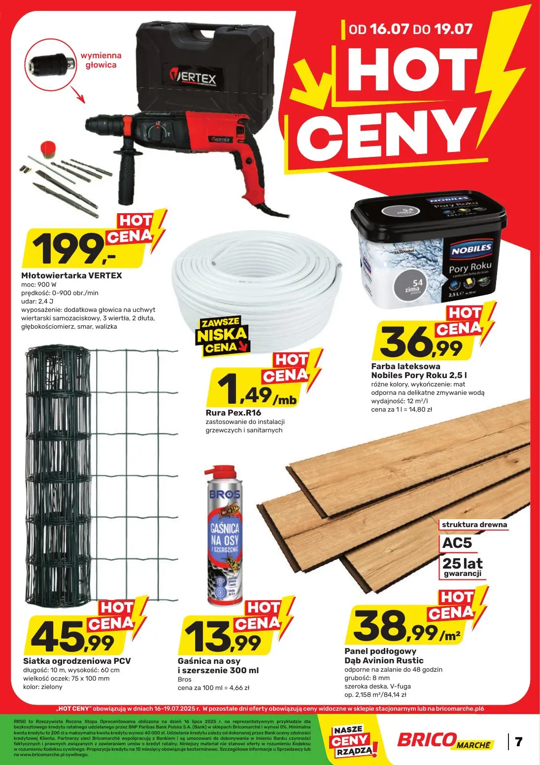 gazetka promocyjna BRICOMARCHE Z pasją do domu i ogrodu - Strona 7