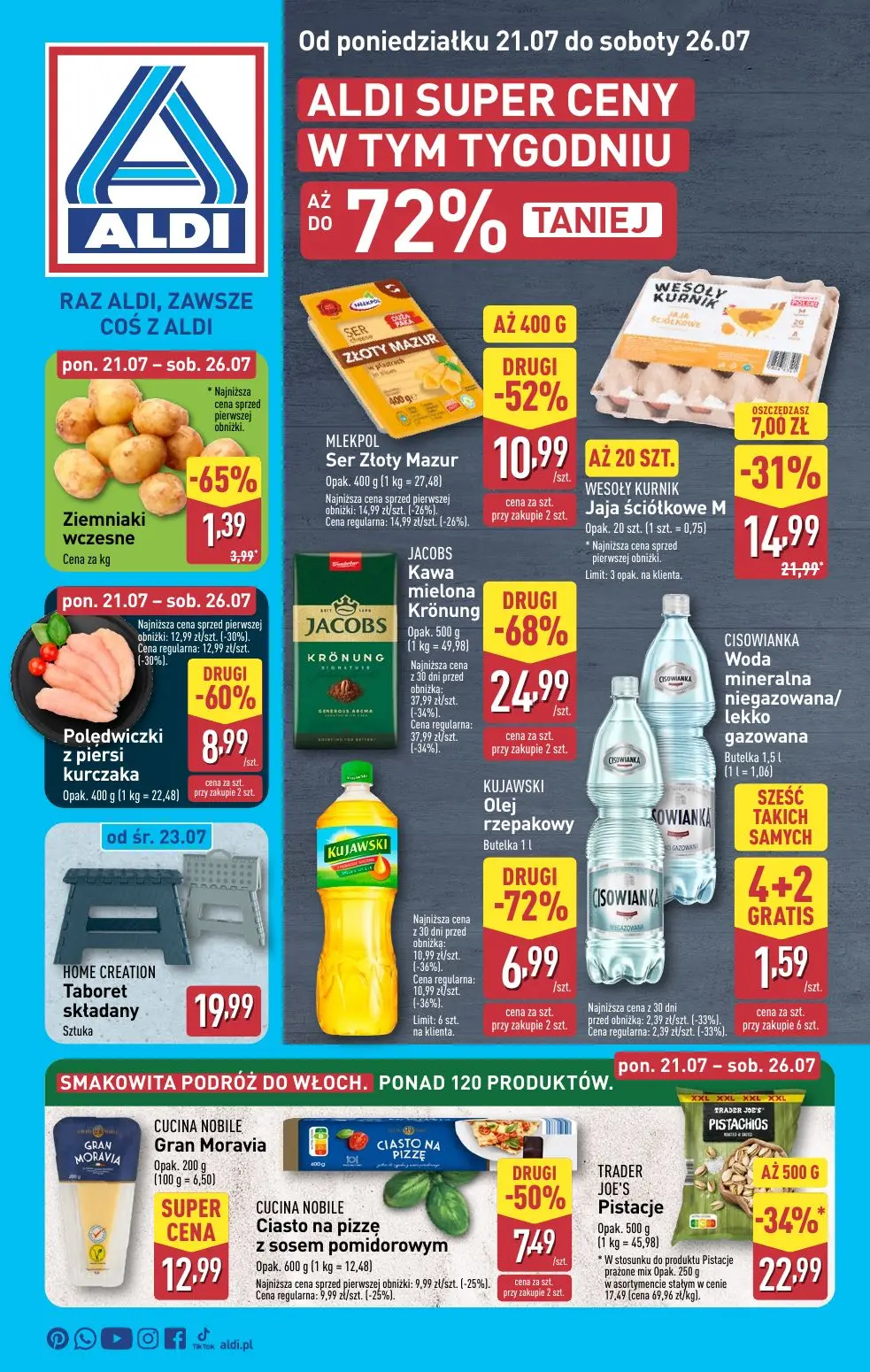 gazetka promocyjna ALDI Raz ALDI, zawsze coś z ALDI - Strona 1
