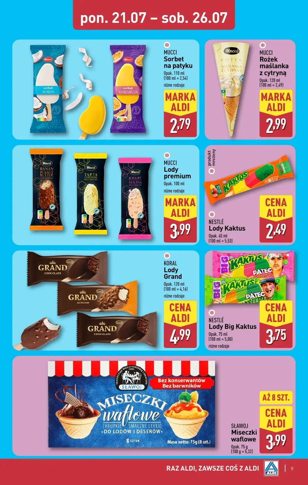 gazetka promocyjna ALDI Raz ALDI, zawsze coś z ALDI - Strona 9